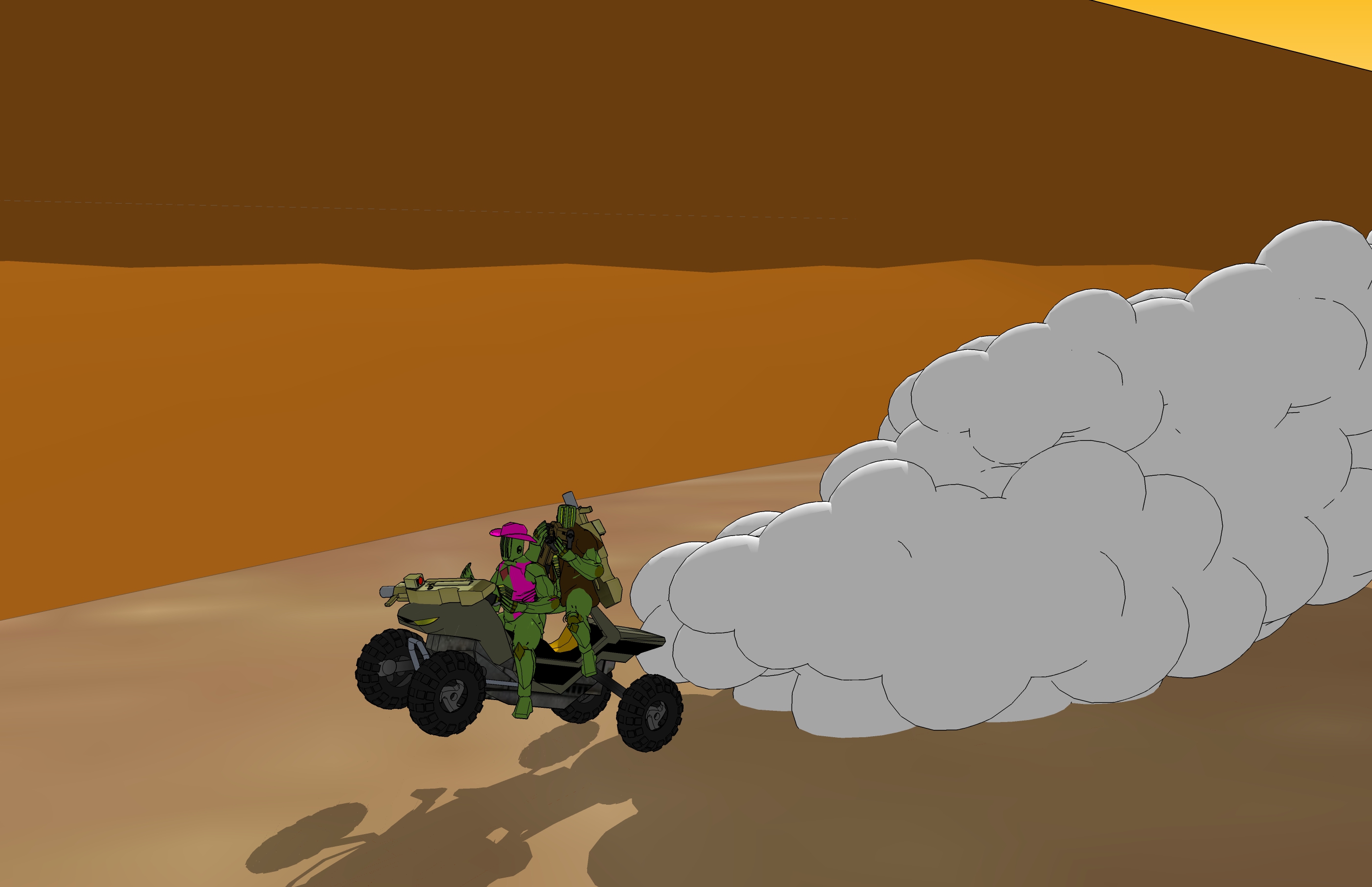  (image: https://posthuman.karmavector.org/images/buggy_attack.jpg) 